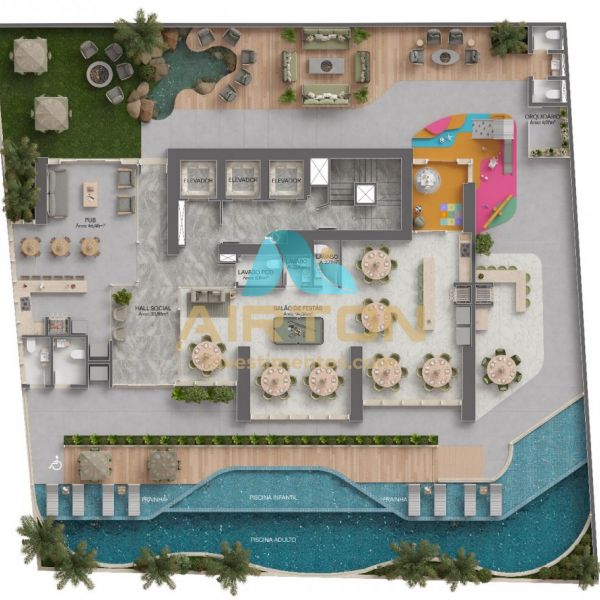 PH4004 PENTHOUSE LANAMENTO COM 4 SUITES, 400 MTS 