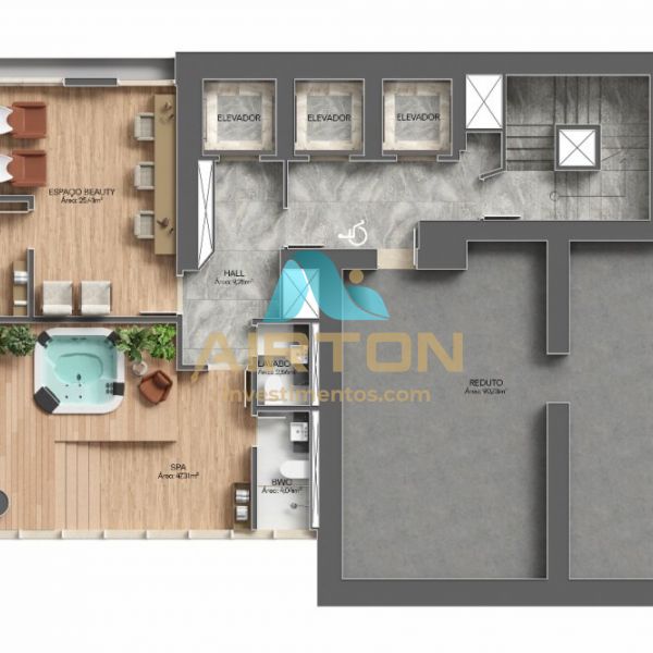 PH4004 PENTHOUSE LANAMENTO COM 4 SUITES, 400 MTS 