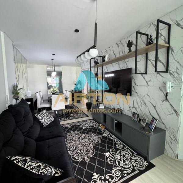 V3225 IMVEL MOBILIADO PARA VENDA COM 3 SUITES, 80