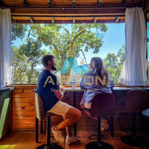 PO3000 POUSADA COM 3 CABANAS MOBILIADAS EM AGUAS B