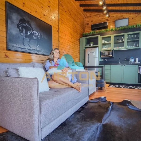 PO3000 POUSADA COM 3 CABANAS MOBILIADAS EM AGUAS B