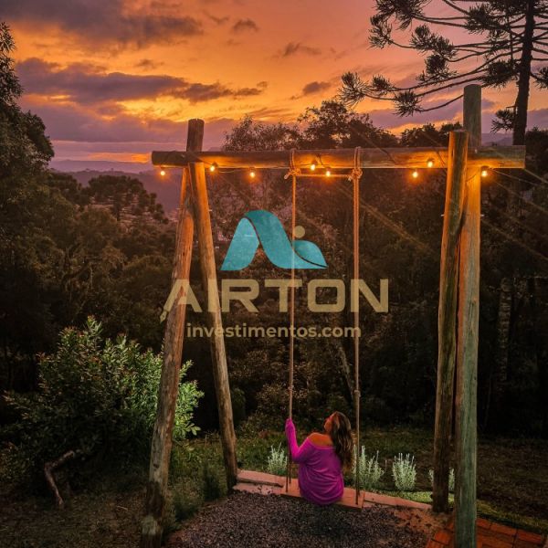 PO3000 POUSADA COM 3 CABANAS MOBILIADAS EM AGUAS B