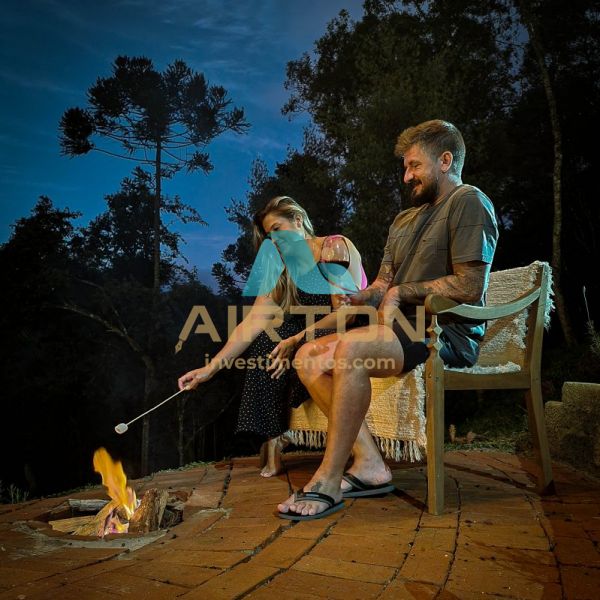 PO3000 POUSADA COM 3 CABANAS MOBILIADAS EM AGUAS B