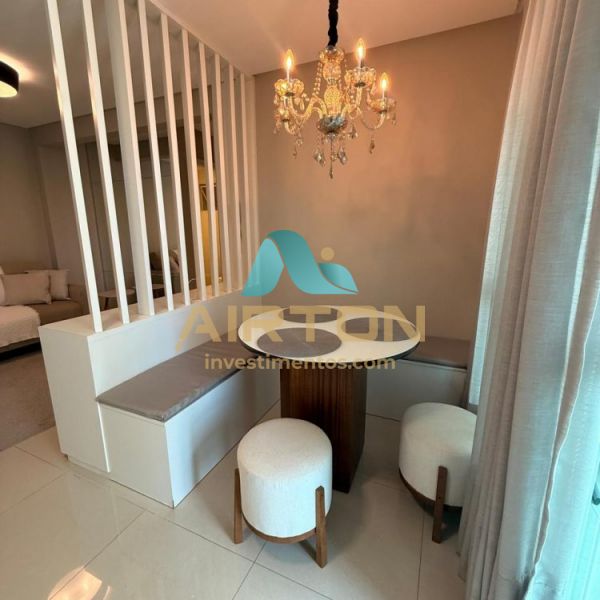 Venda apto novo e mobiliado com rea de lazer Itap