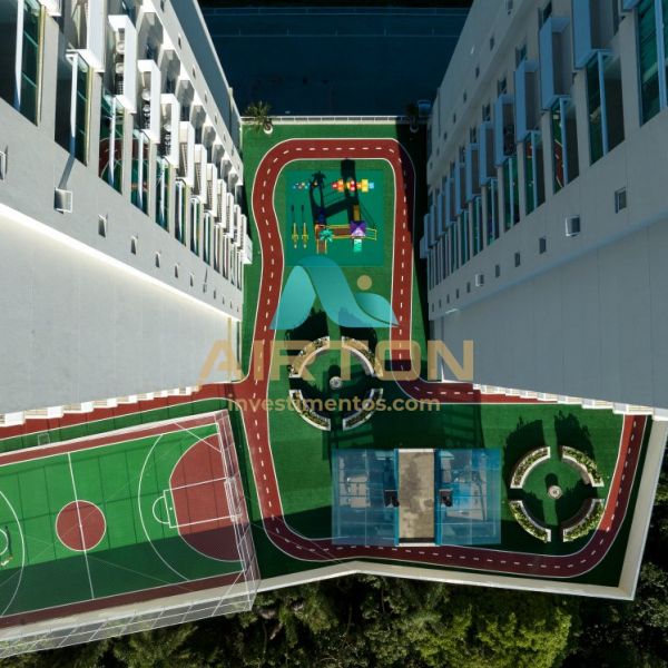 Venda apto novo e mobiliado com rea de lazer Itap