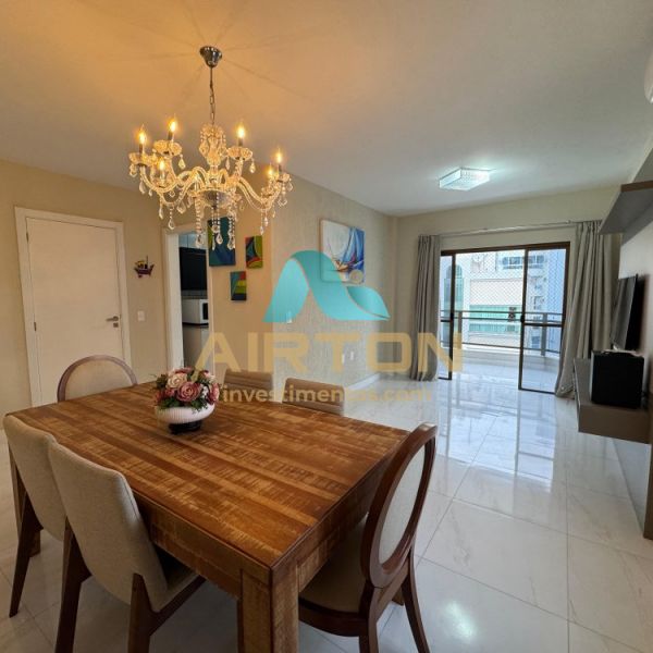 V3255 APTO MOBILIADO A VENDA, 3 DOR, 300 MTS DO MA