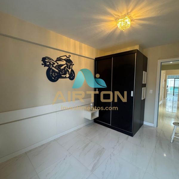 V3255 APTO MOBILIADO A VENDA, 3 DOR, 300 MTS DO MA