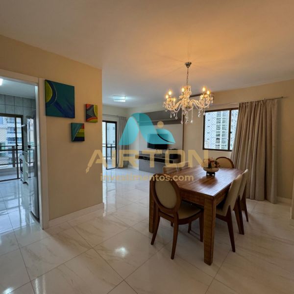 V3255 APTO MOBILIADO A VENDA, 3 DOR, 300 MTS DO MA