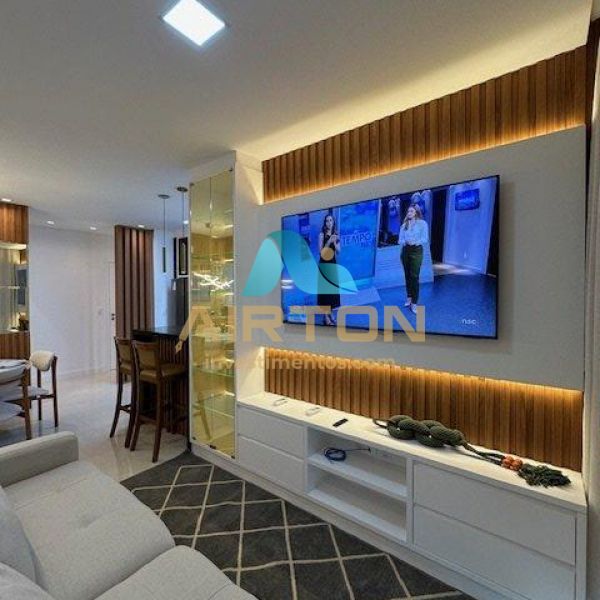 Loca��o de ver�o apto novo e finamente mobiliado, 