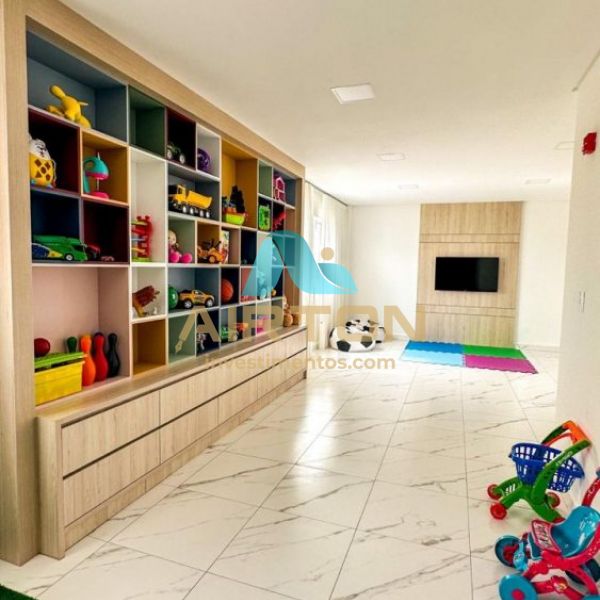 Apto novo a venda, 64 m�, Sacada com churrasqueira