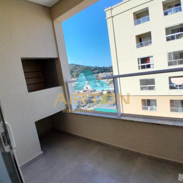 Apto novo a venda, 64 m�, Sacada com churrasqueira