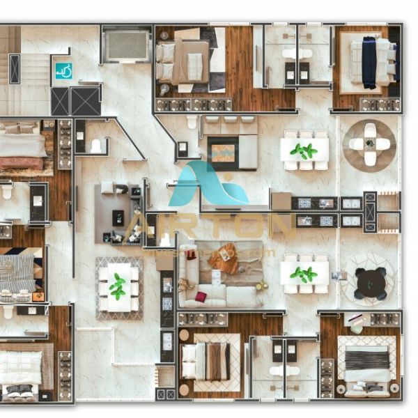 VENDA APTO PROXIMO DO MAR, 2 SU�TES COM 85 M� PRIV