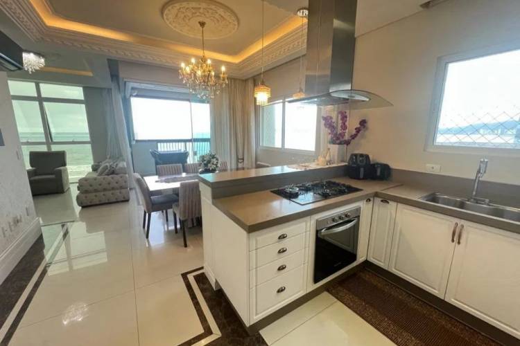 V4056 APARTAMENTO PARA VENDA FRENTE O MAR EM MEIA 