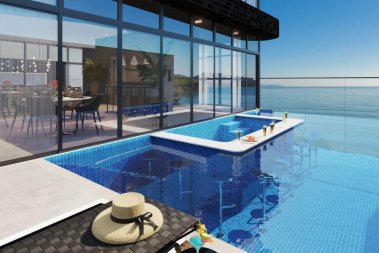 LA4054 APARTAMENTO LANAMENTO 100 MTS DO MAR COM 4