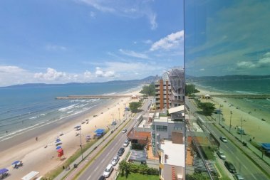 V4077 IM�VEL PARA VENDA FRENTE MAR COM 4 SUITES EM