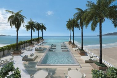 LA4067 IMVEL LANAMENTO, FRENTE MAR COM 4 SUITES 