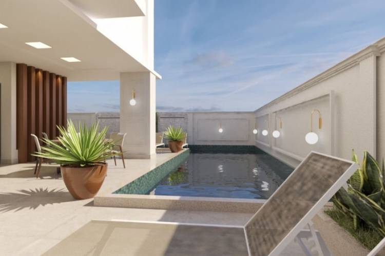 V3181 IM�VEL PARA VENDA COM 3 SUITES, 400 MTS DO M