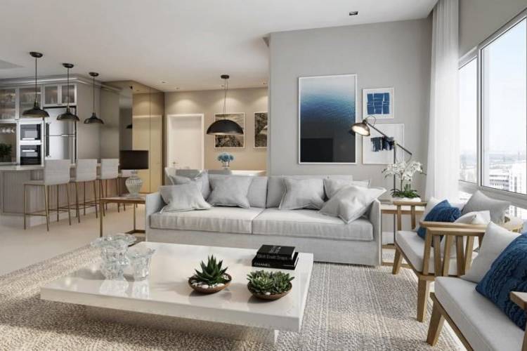 Apartamento com 3 su�tes � venda , 120m� - Barra S