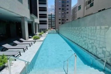 V1007 FLAT MOBILIADO, BOA LOCALIZACION, 300 MTS DO